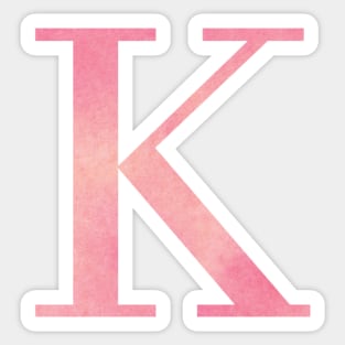 K/Kappa Sticker